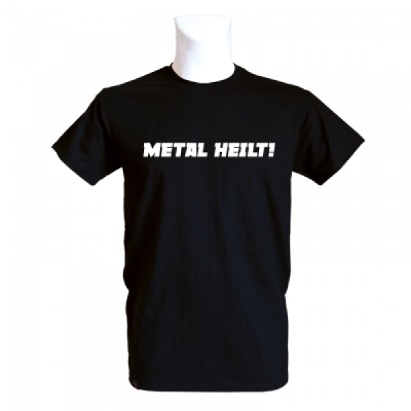 METAL HEILT - T-Shirt 'Metal Heilt Pommes 2', schwarz